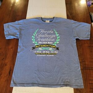 Y2K Vintage Intimidator Triathlon Shirt L